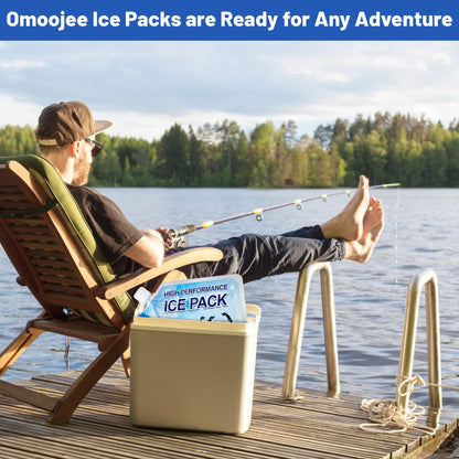 Reusable Ice Packs for Coolers and Lunch Boxes