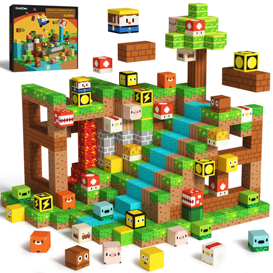 100 PCS Magnetic Building Blocks Kids Toys