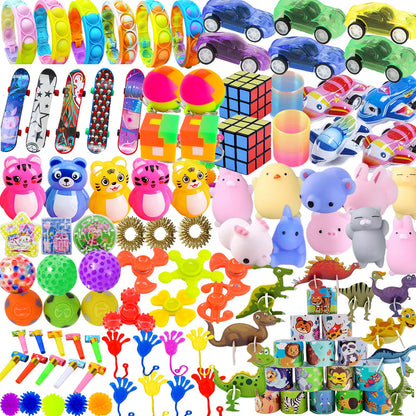 PongPengfir 120pcs Party Favors for kids, Goodie Bag Stuffers for Kids Treasure Box Prizes Figette Toys Pinata Stocking Stufferr Birthday Party Supplies for Kids 4-8-12
