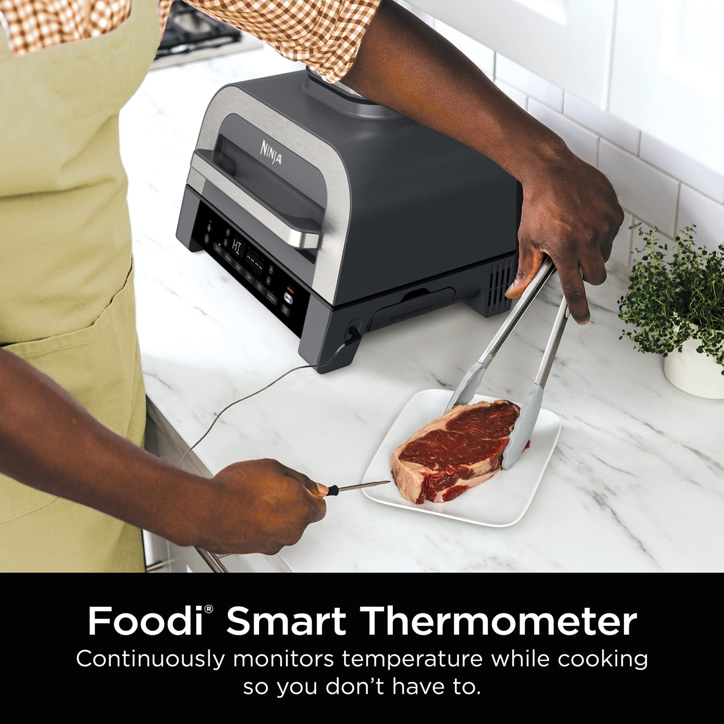 Ninja Smart XL 6-in-1 Indoor Grill & Air Fryer