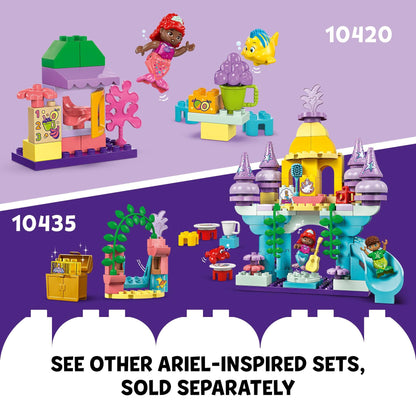 LEGO DUPLO Disney Ariel’s Magical Underwater Palace Building Toy Set