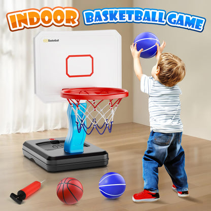 Toddler Basketball Hoop with 4 Balls by HopeRock