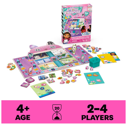 Gabby’s Dollhouse Charming Board Game for Kids