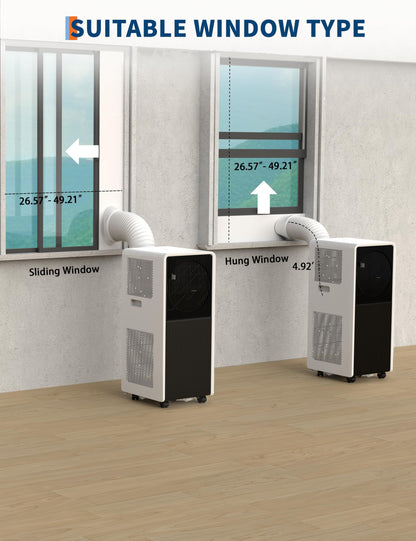 14,000 BTU Portable Air Conditioner, GarveeTech