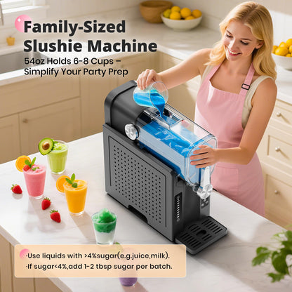 Slushie Machine, EZBASICS Slushy Machine (No Ice Needed)