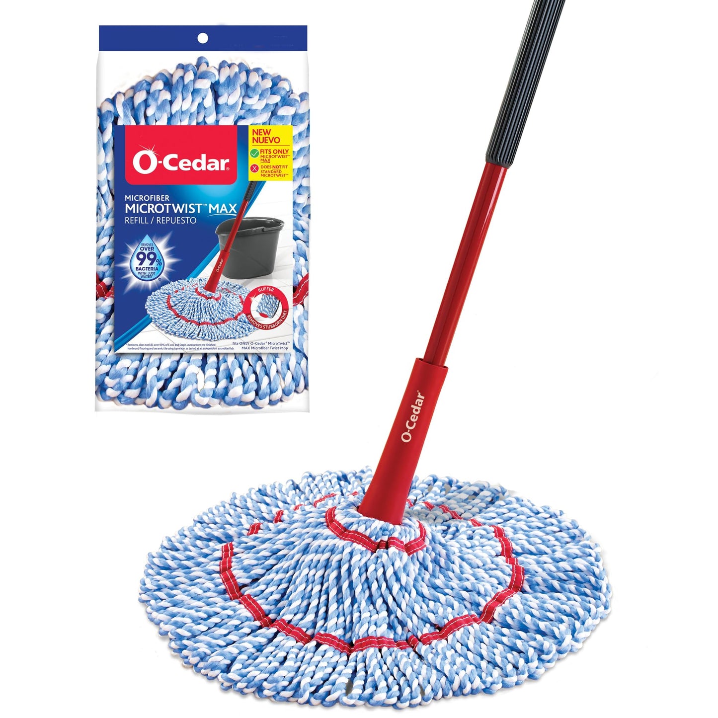 O-Cedar MicroTwist MAX Microfiber Twist Mop