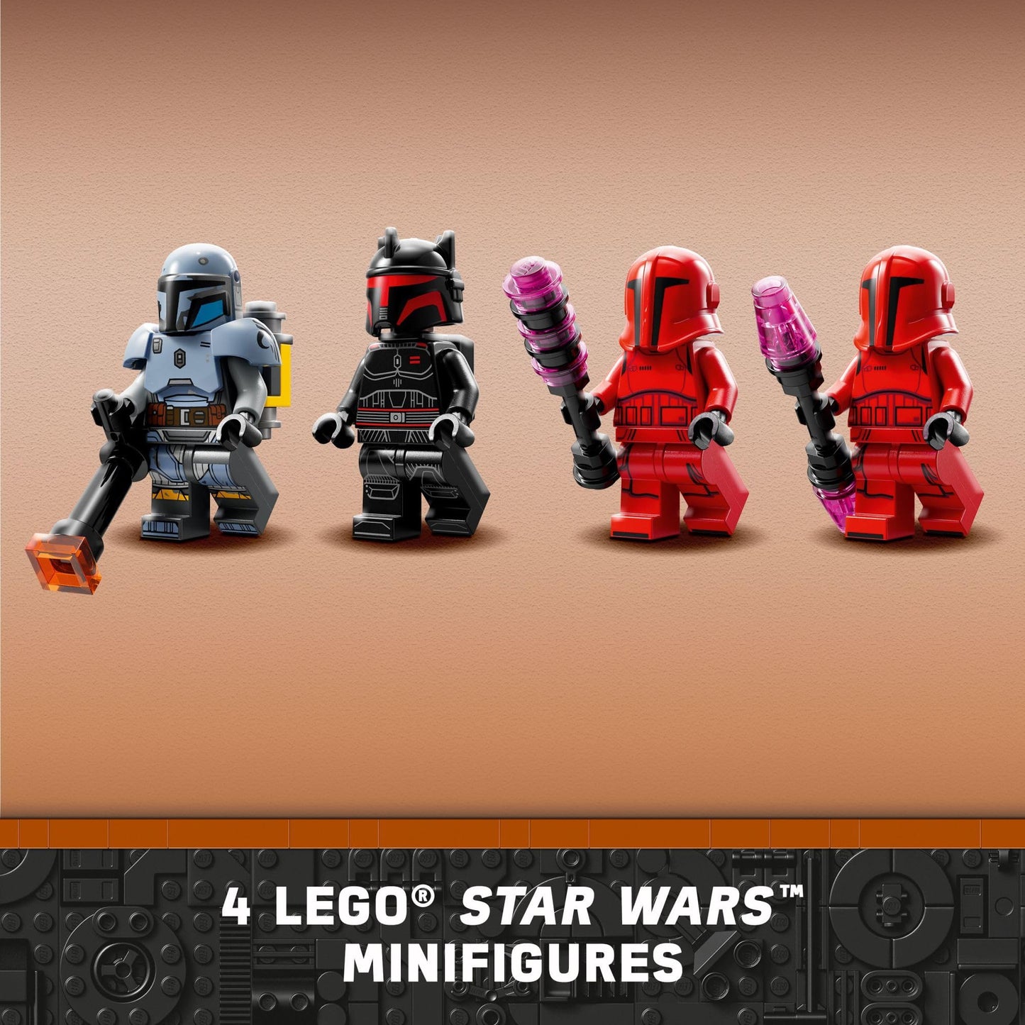 LEGO Star Wars Mandalorian Battle Set with Minifigures
