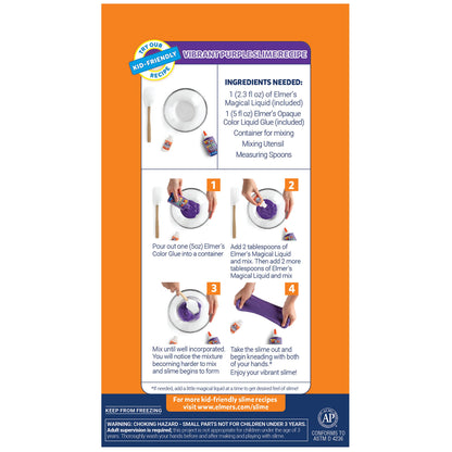 Elmer's Color Slime Kit with Activators, 2-Count