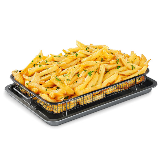 2 in 1 Air Fryer Tray by Bakken Swiss