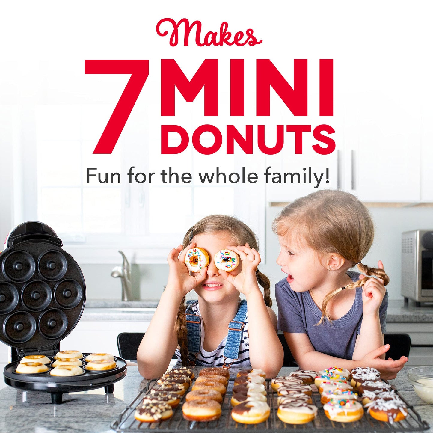 DASH Mini Donut Maker for Kids and Parties