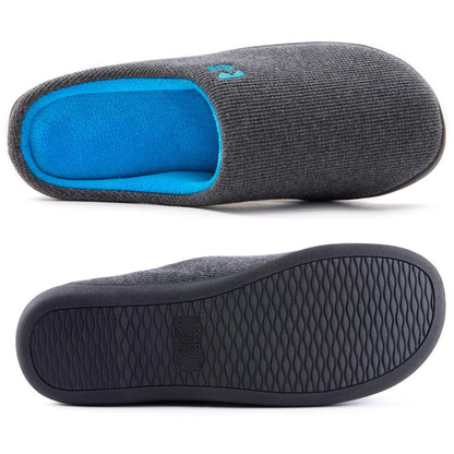 RockDove Men's Memory Foam Slippers, Size 9-10