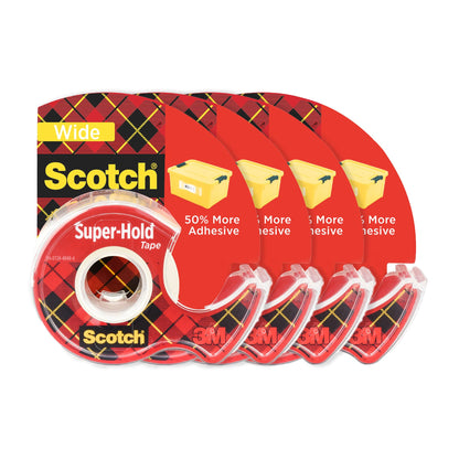 Scotch Super-Hold Tape 1.5" x 650" Roll
