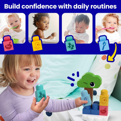Mega Bloks Toddler Building Blocks Night Light Toy