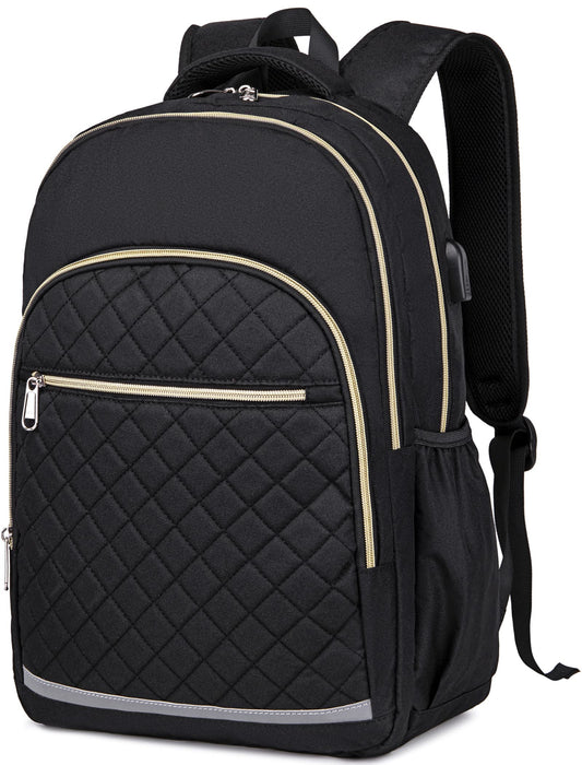 Bluboon 15.6" Laptop Backpack with USB Port