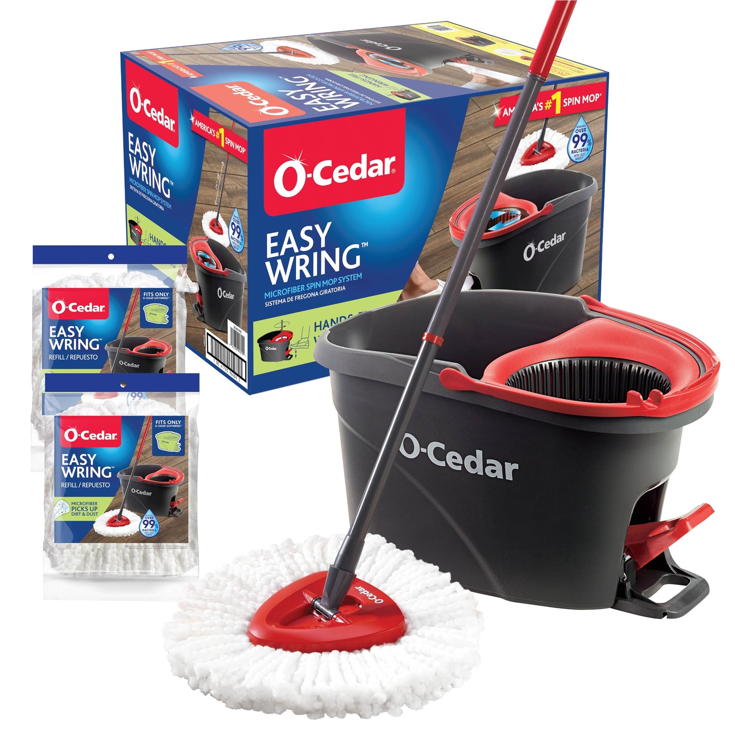 O-Cedar Spin Mop & Bucket Cleaning System