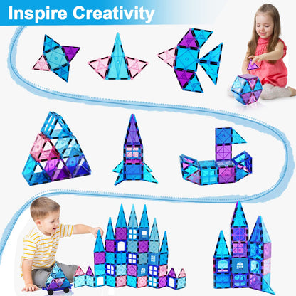 Magnetic Building Blocks for Kids Age 3-8