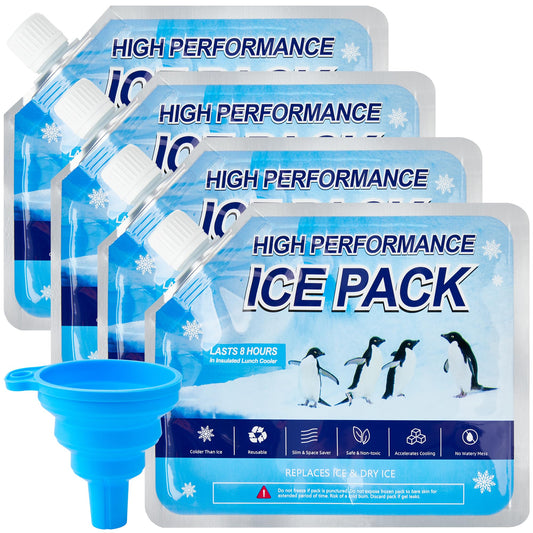Reusable Ice Packs for Coolers and Lunch Boxes