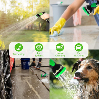 SnugNiture 50ft Heavy Duty Garden Hose with Fittings