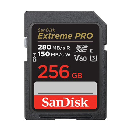 SanDisk 256GB Extreme PRO SDXC Memory Card