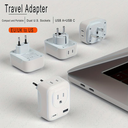 Universal Travel Adapter for Worldwide Power Needs