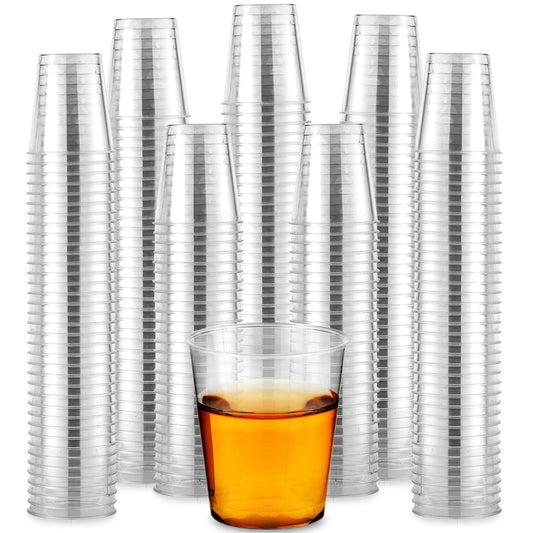 Clear 1.5 Oz Plastic Shot Glasses - 1000 Count