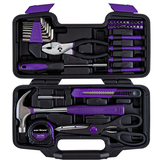 CARTMAN 39-Piece Household Tool Set with Toolbox