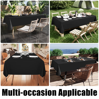 Waterproof Vinyl Tablecloth for Dining and Outdoor