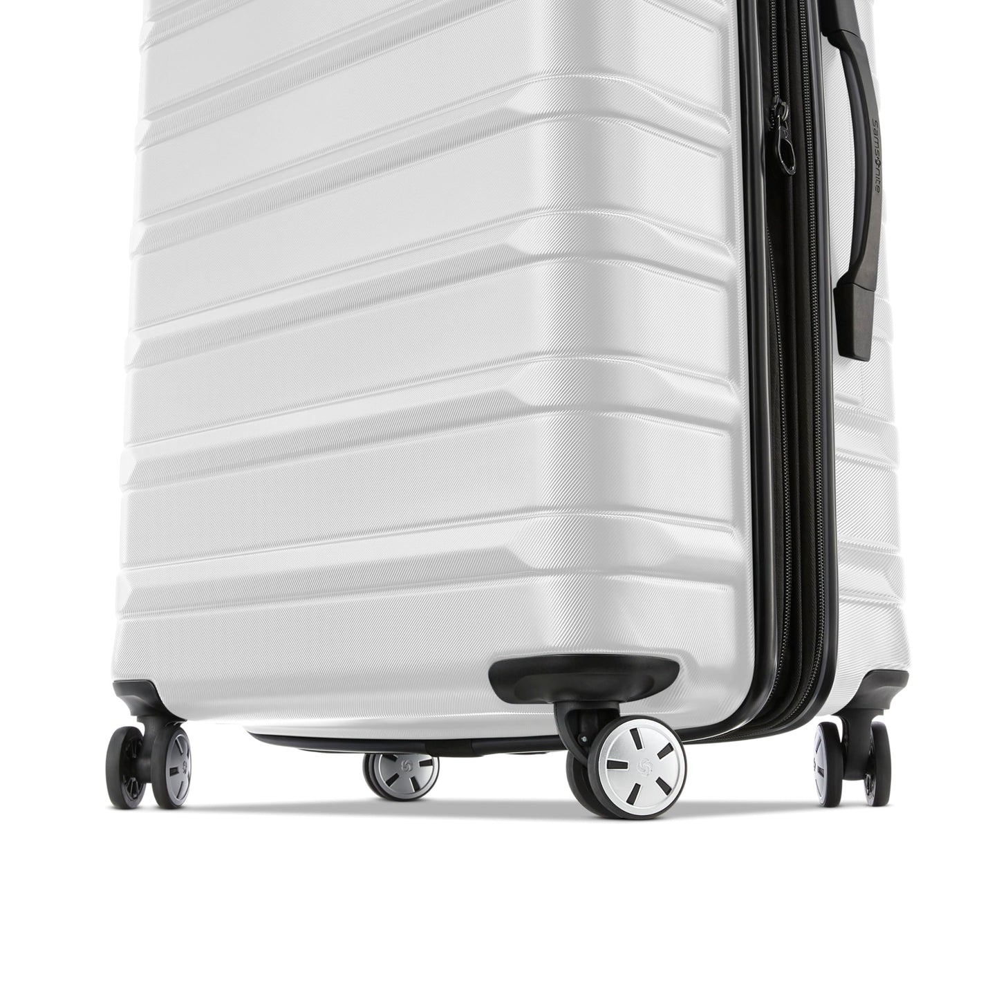 Samsonite Omni 2 Hardside Expandable Luggage with Spinner Wheels, Birch White, 2-Piece Set (Carry-on/Large)