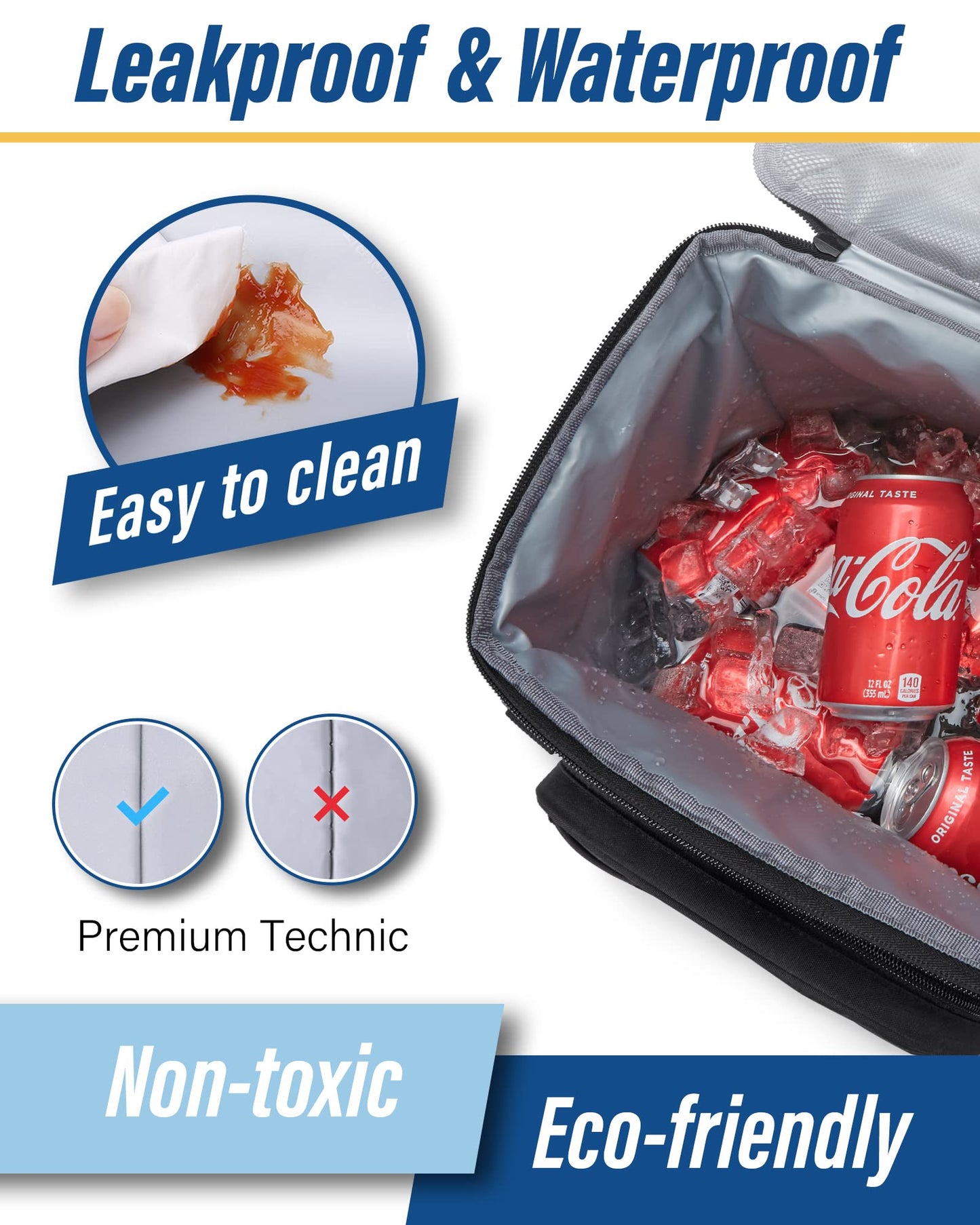 SUNLUG Backpack Cooler 40 Cans Leakproof Insulated Cooler Backpack Large Capacity for Men Women to Picnics, Camping, BBQ