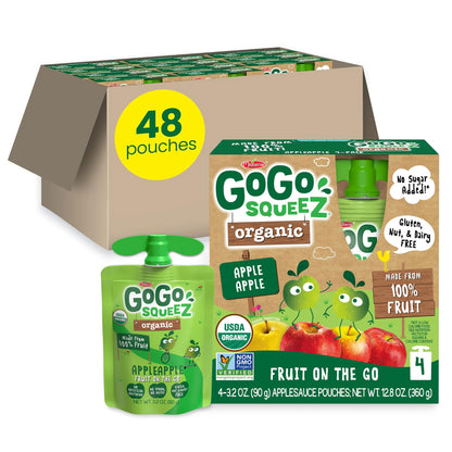 GoGo squeeZ Organic Applesauce and Fruit Puree