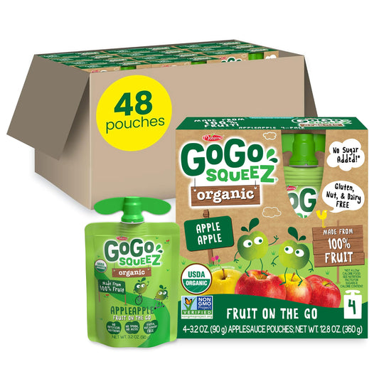 GoGo squeeZ Organic Applesauce and Fruit Puree