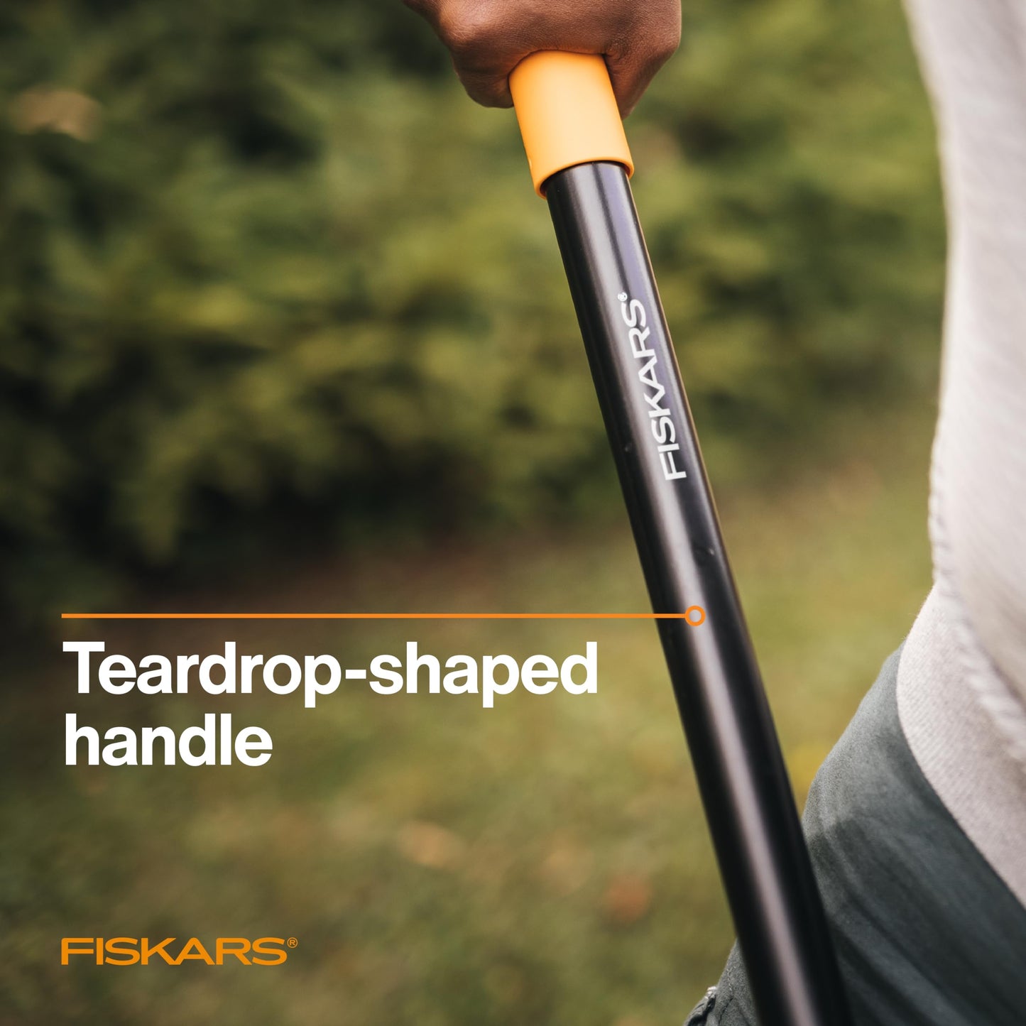 Fiskars Heavy Duty Garden Shovel for Digging