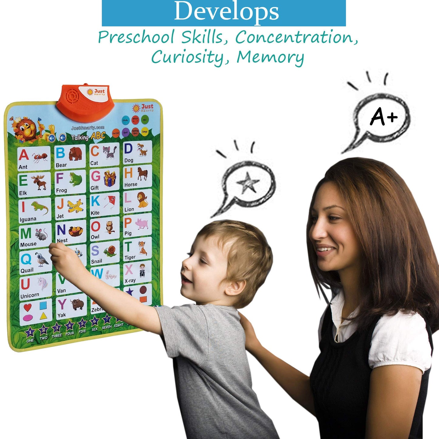 Just Smarty Interactive Alphabet Learning Toy