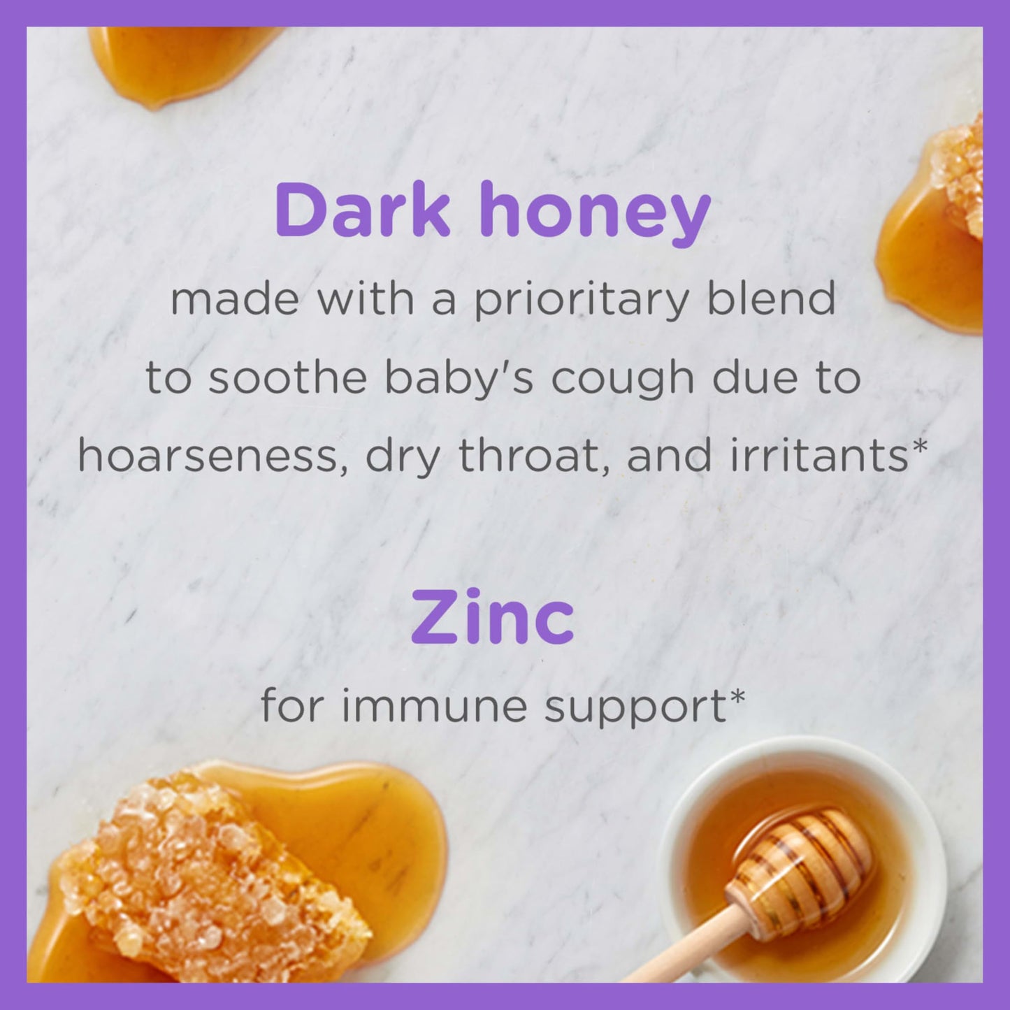 Zarbee's Baby Cough Syrup with Immune Support