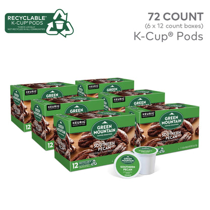Green Mountain Southern Pecan K-Cup Pods, 72 Count