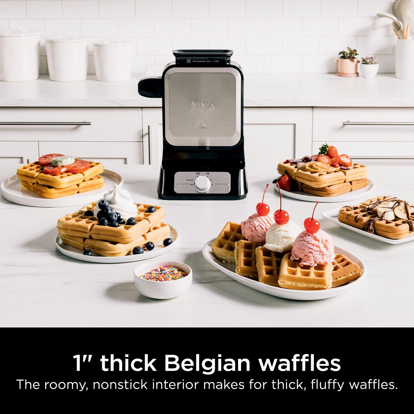 Ninja NeverStick PRO Belgian Waffle Maker