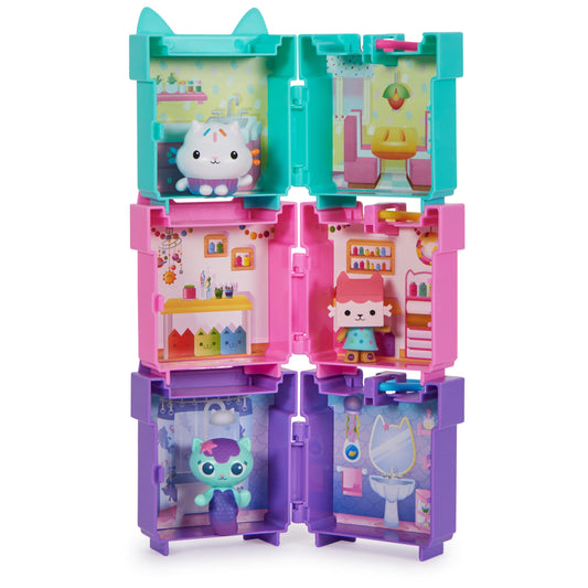 Gabby's Dollhouse 3 Clip-On Playsets with Figures
