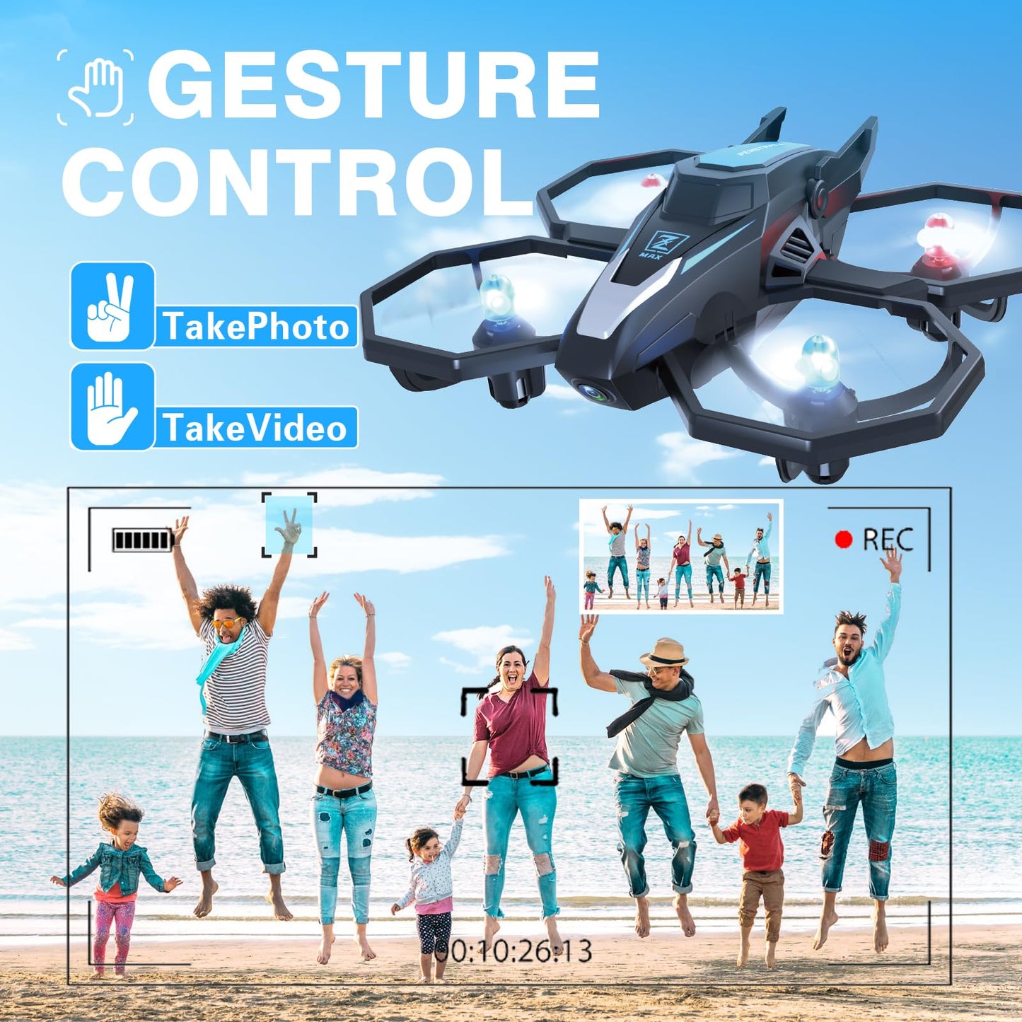 YLFU 1080P FPV Mini Drone with Camera