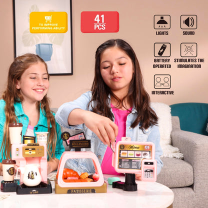 Miraculous Ladybug Cafe Play Set with Cash Register