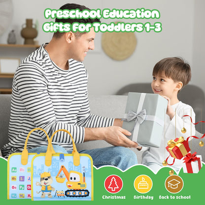 VisionX Interactive Toddler Felt Busy Book