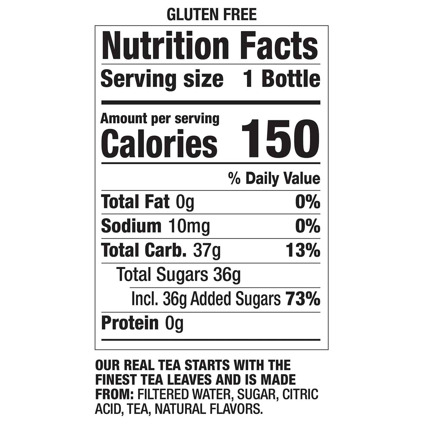 Snapple, Lemon Tea, Recycled Bottle, 16 Fl Oz, 12 Count