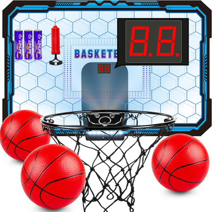 TREYWELL Indoor Basketball Hoop with LED Lights