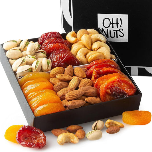 Dried Fruits and Nuts Gift Basket by Oh! Nuts