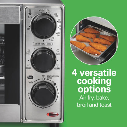 Hamilton Beach Air Fryer Toaster Oven Combo