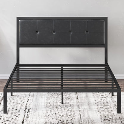Zinus Metal Platform Bed Frame with Headboard