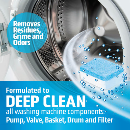 Washing Machine Cleaner Tablets - 24 Pack