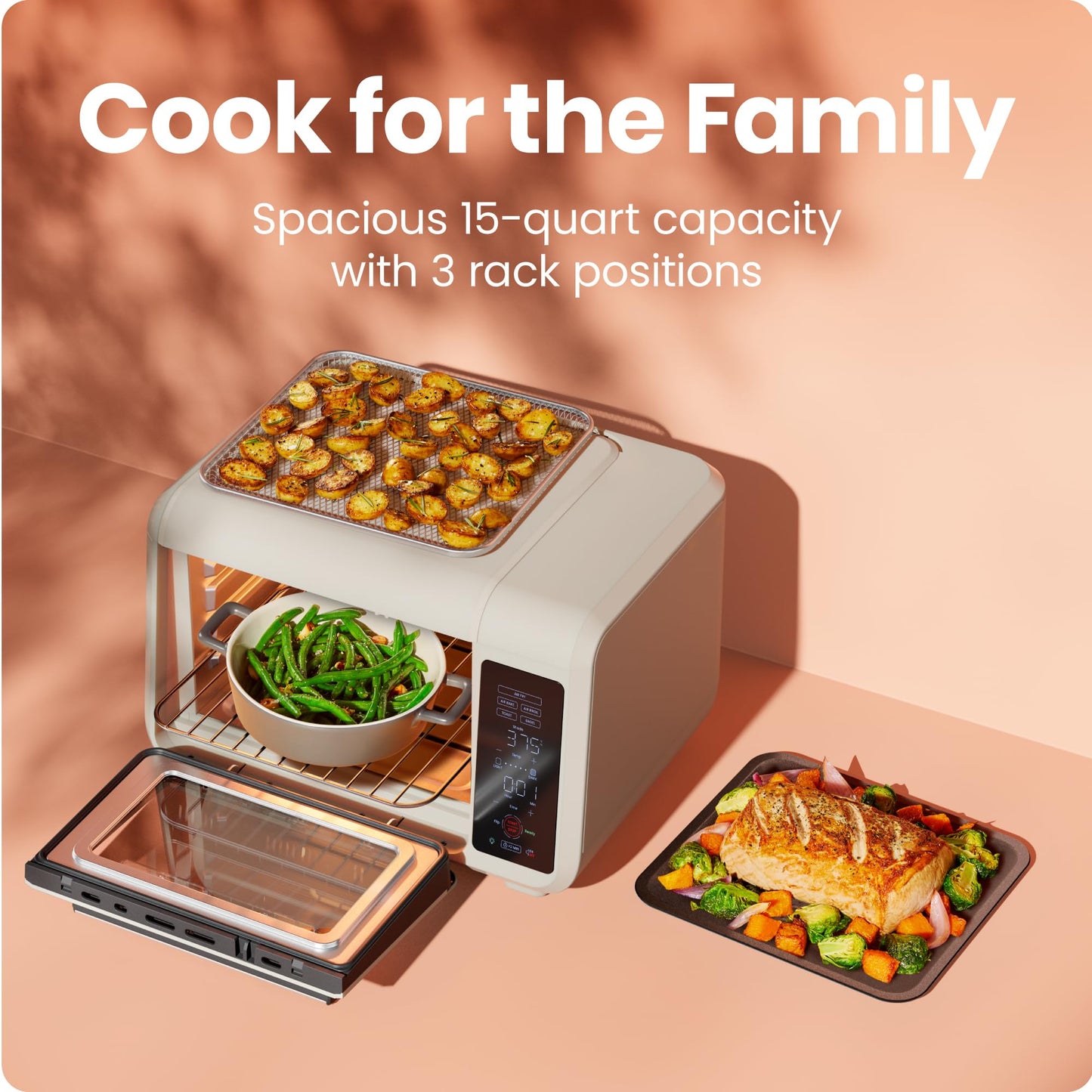 Chefman 15 Qt Air Fryer & Toaster Oven