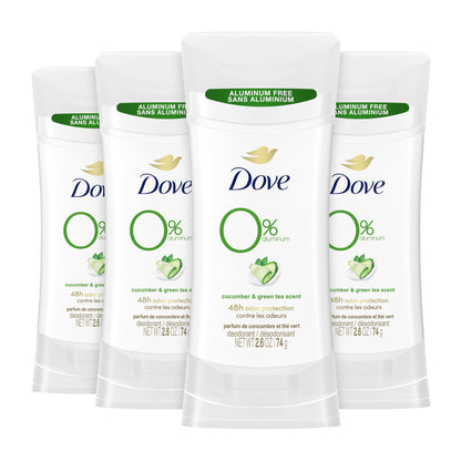 Dove Aluminum Free Deodorant Stick, Cucumber Tea