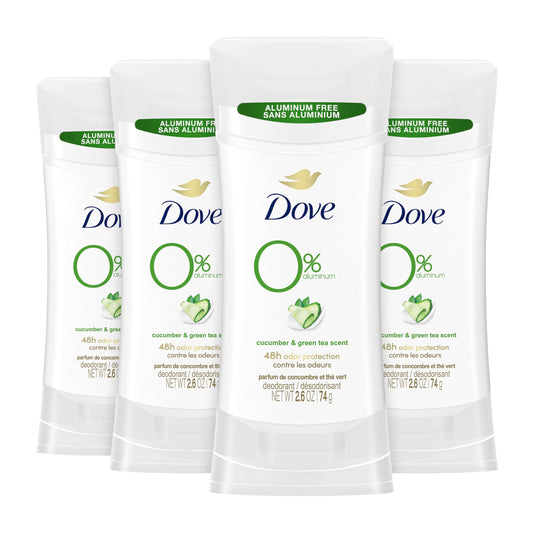 Dove Aluminum Free Deodorant Stick, Cucumber Tea