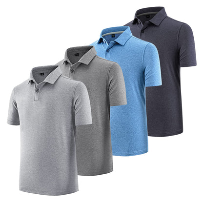 MLYENX 3-5 Pack Boys Polo Shirts School Uniform Short Sleeve Moisture Wicking Active Performance Golf Shirts